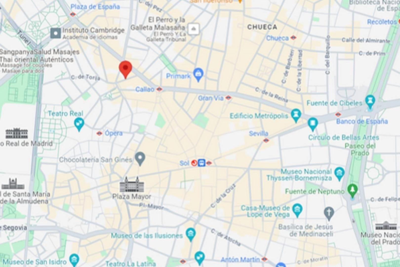 Atico Calle Silva Para 3Pax Con Terraza Esquina Con Gran Via E2 Madrid Eksteriør bilde